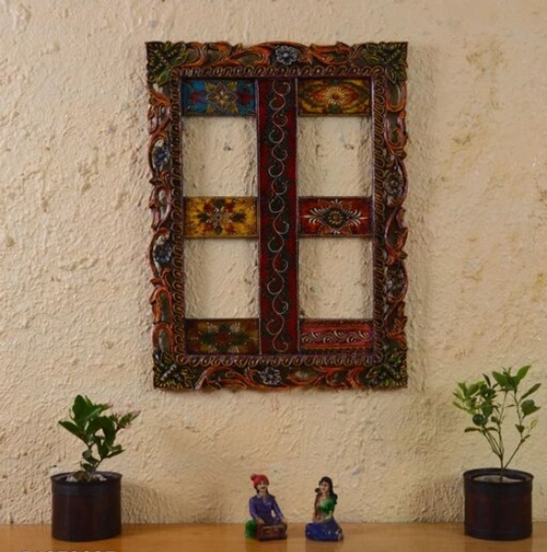 BK Exports Wooden  Hand Painted Wall Decor & Hanging For Home - Wooden, Pack of1